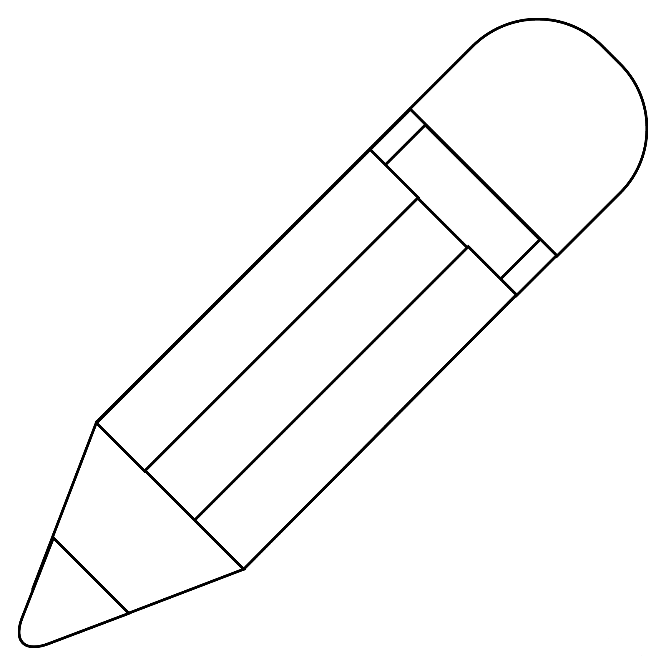 Pencil coloring page - ColouringPages