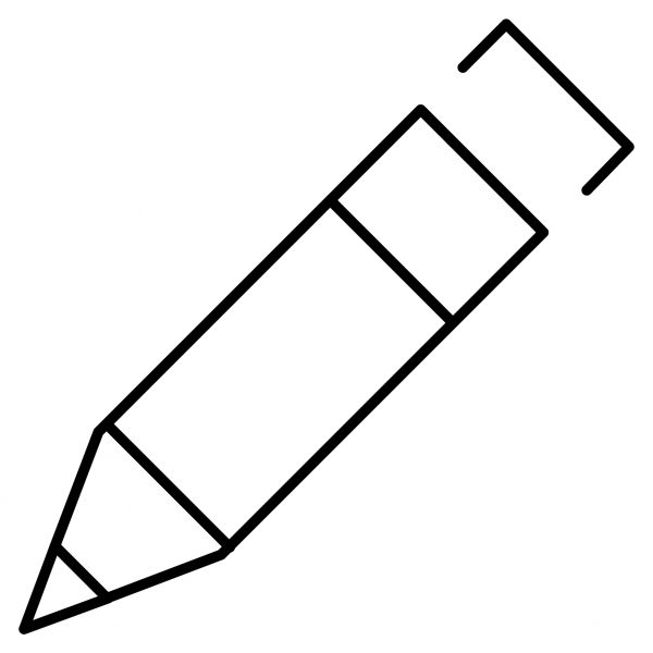 Pencil Emoji coloring page image