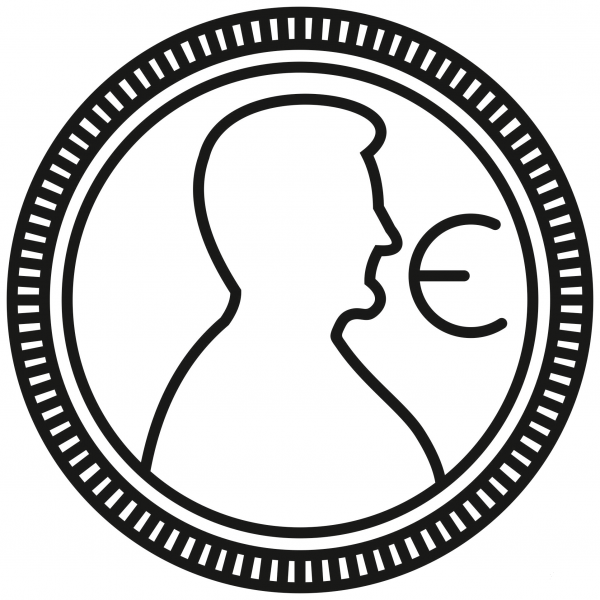 Penny coloring page image