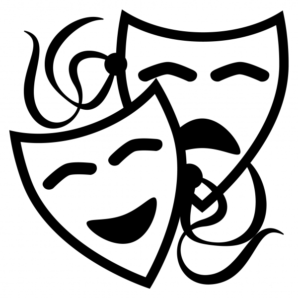 Performing Arts Emoji coloring page image