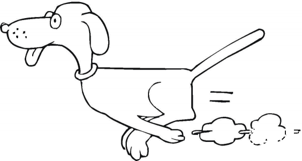 Pet Sprinting coloring page image