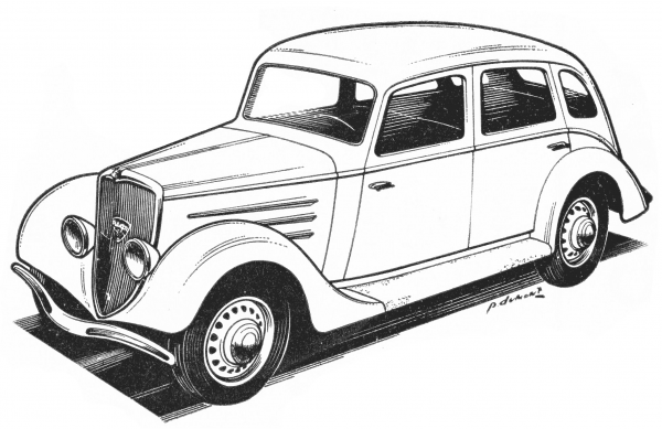 Peugeot 201M coloring page image