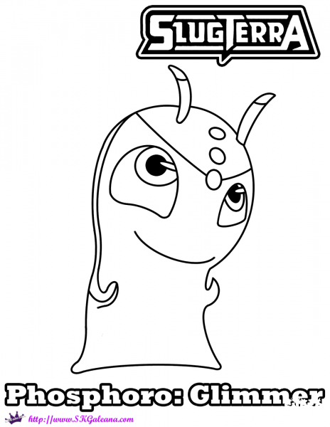 Phosphoro Glimmer coloring page image