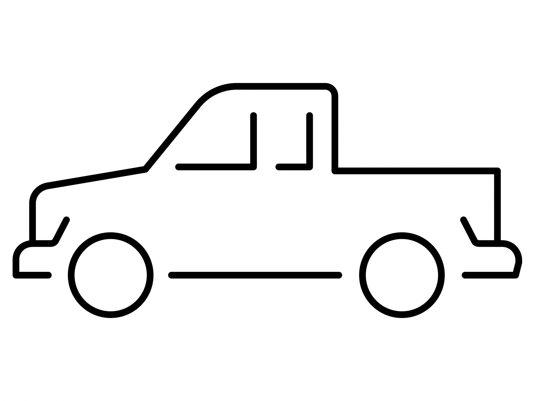 Pickup Truck Emoji coloring page - ColouringPages