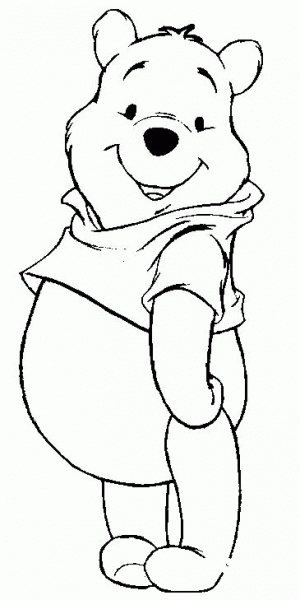 Picture Of Pooh  coloring page image
