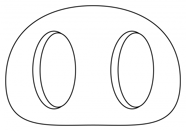 Pig Nose coloring page image