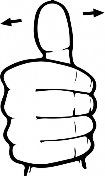ASL Number 10 coloring page image
