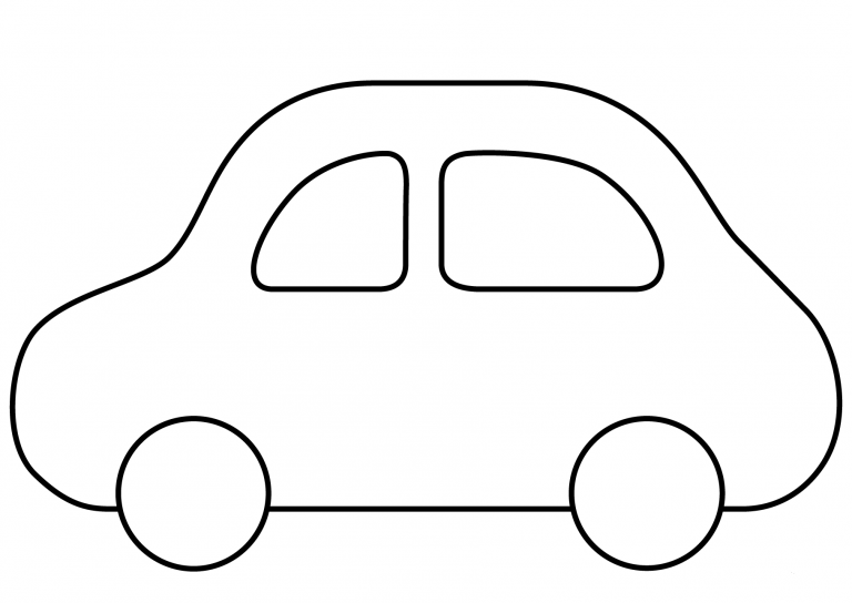 Automobile Emoji coloring page - ColouringPages