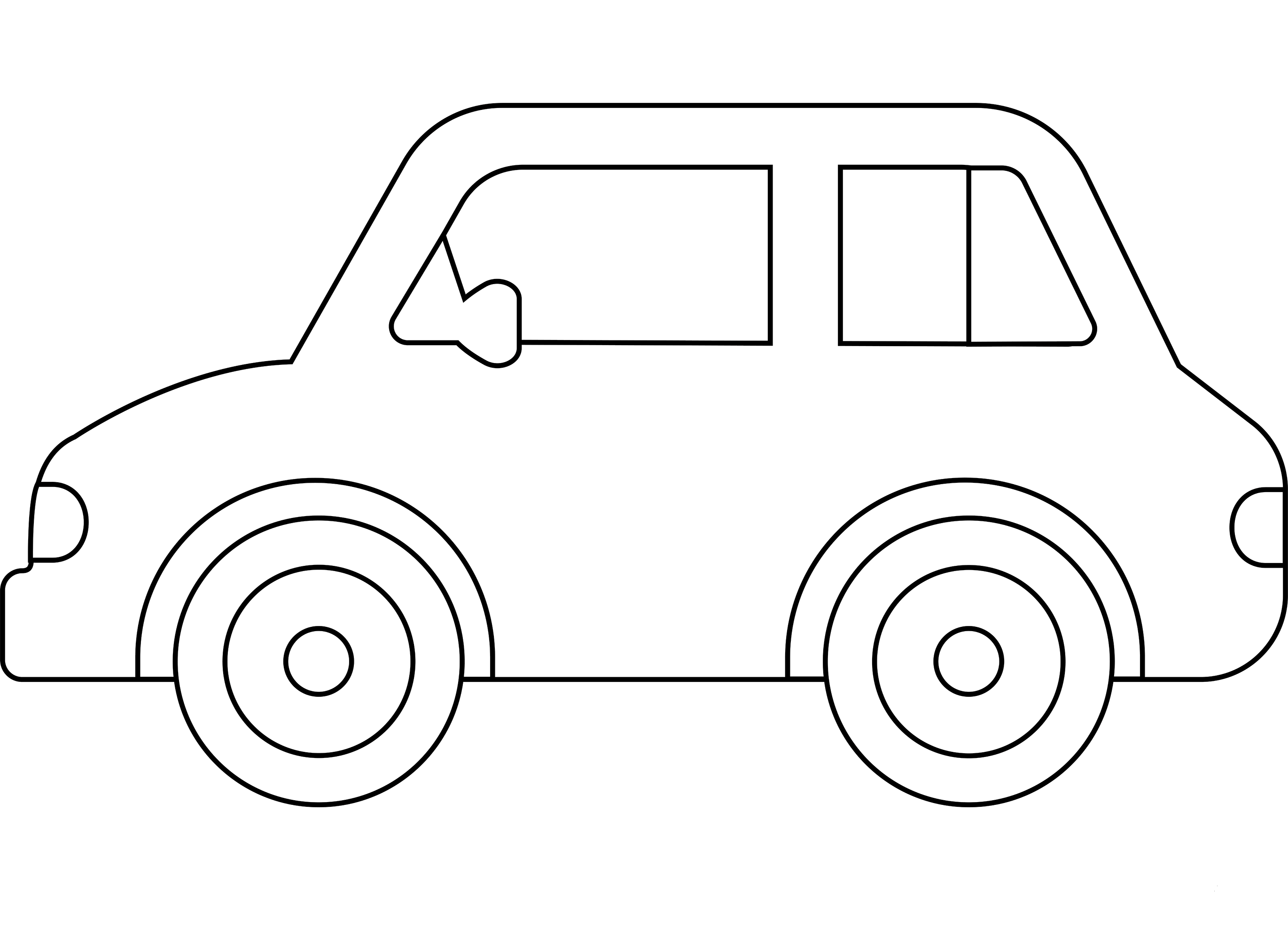 Automobile Emoji coloring page - ColouringPages