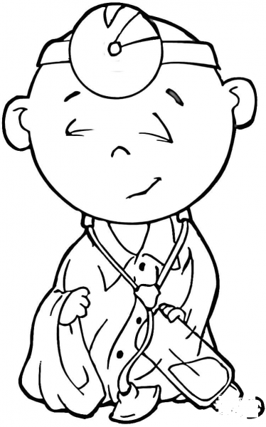 Baby Doctor coloring page image