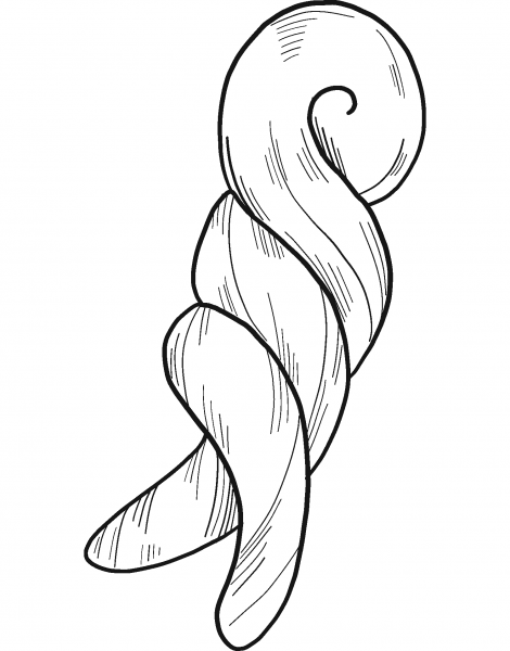 Bakery coloring page image