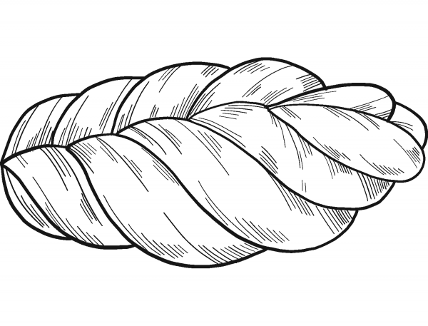 Bakery coloring page image