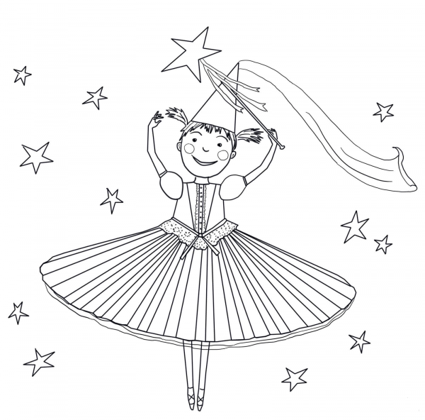 Pinkalicious Pink is Perfect coloring page image