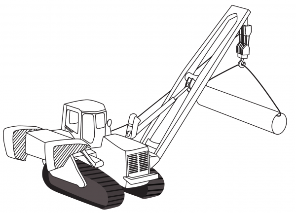 Pipe Layer coloring page image