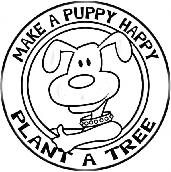 Plant The Tree  coloring page image