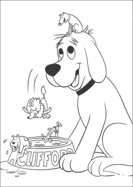 Playing With Friends  coloring page image
