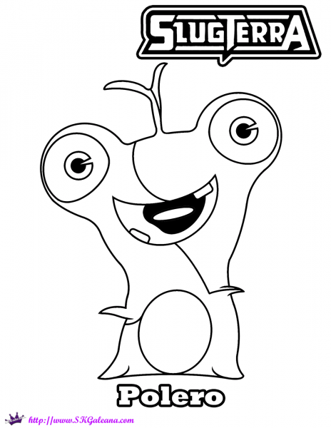 Polero Slug coloring page image