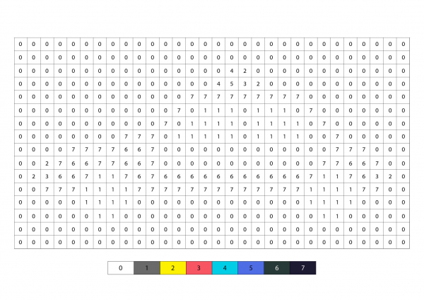 Police Car Color by Number image