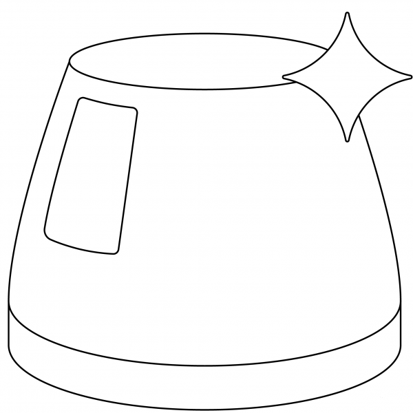 Police Cars Revolving Light Emoji coloring page image