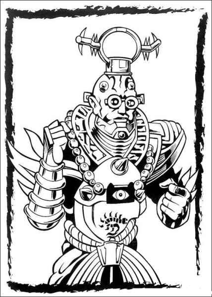 Power Ranger’s Villain coloring page image