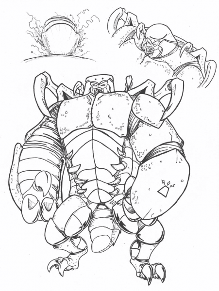 Pr G Force General Pillager coloring page image