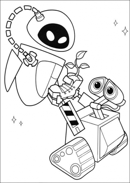 Precious Gift To Eva  coloring page image