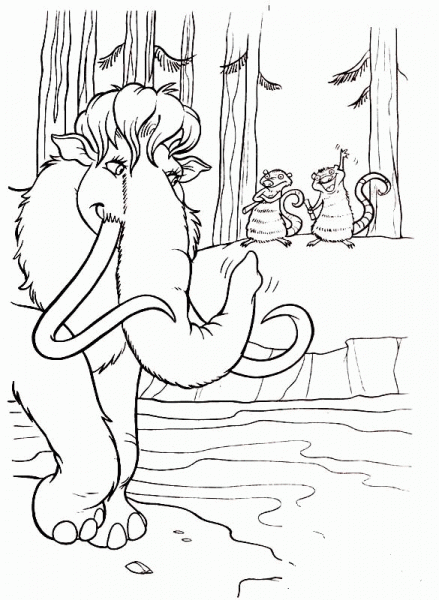 Pretty Ellie  coloring page image