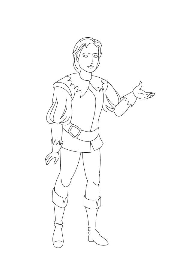 Prince Louis Is Feeling Chatty Today coloring page - ColouringPages