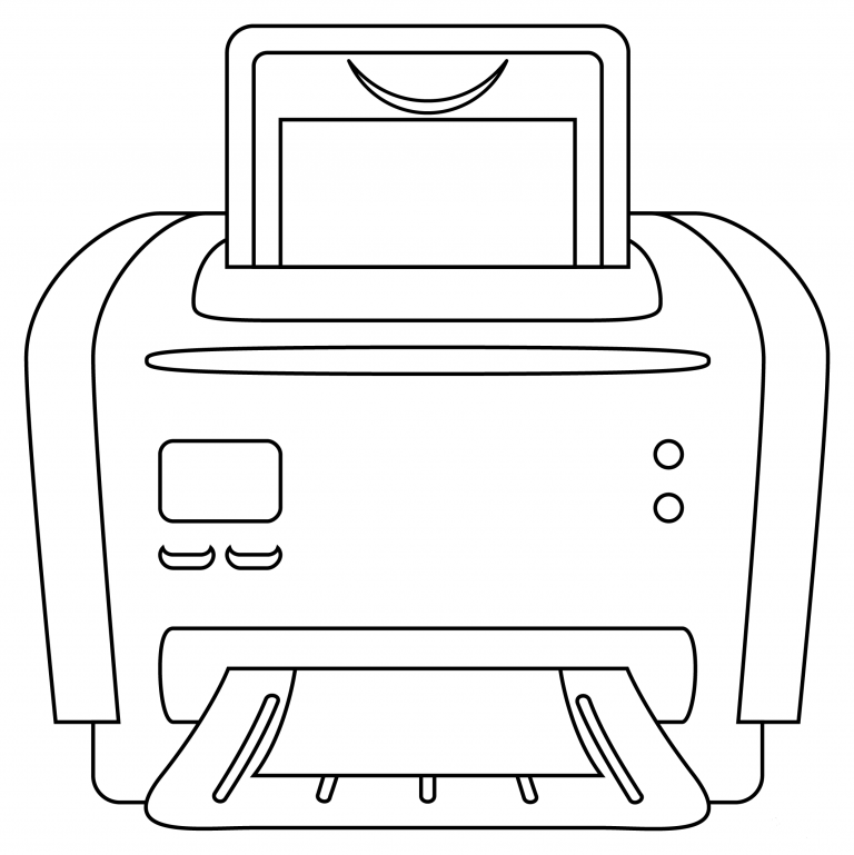 Printer coloring page - ColouringPages