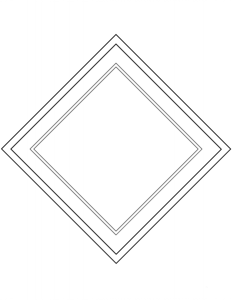 “Priority Road” Sign in Finland coloring page image