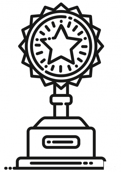 Prize coloring page image