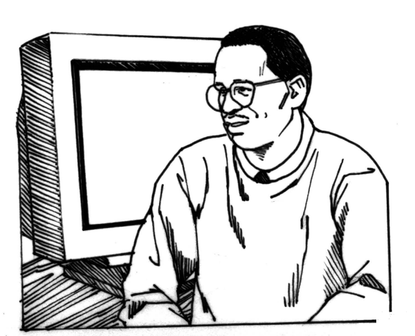 Professor Of Computer Science  coloring page image