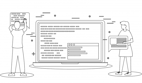 Programming Infographics coloring page image