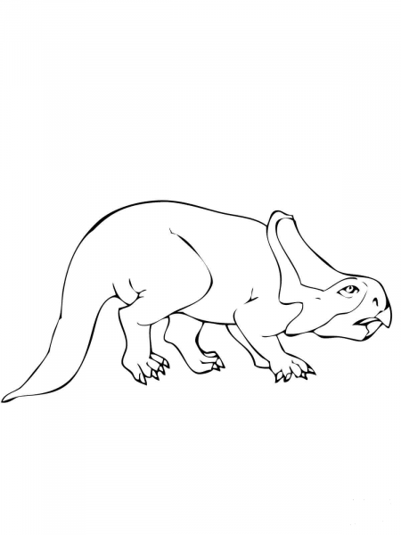 Protoceratops Dinosaur coloring page image