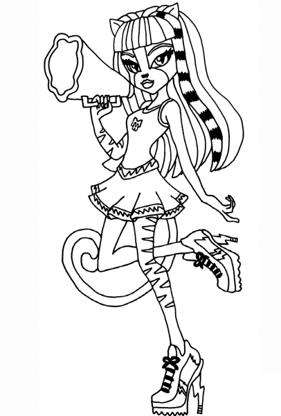 Purrsephone coloring page image