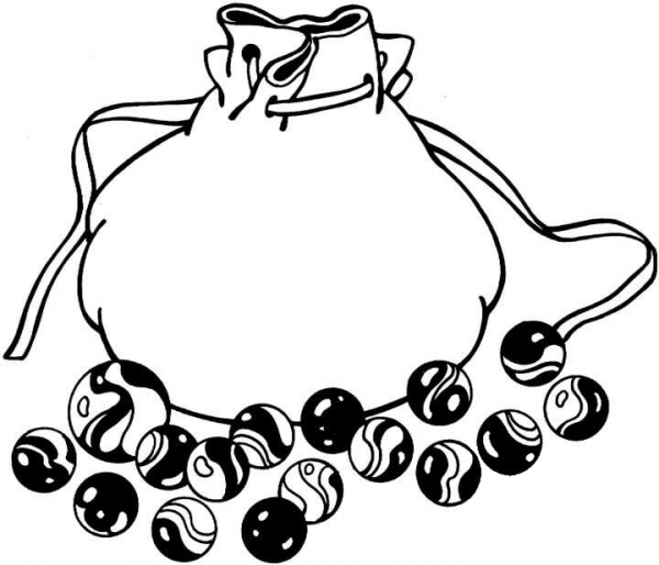 Purse  coloring page image