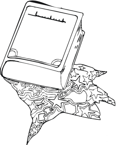 Qur’an coloring page image