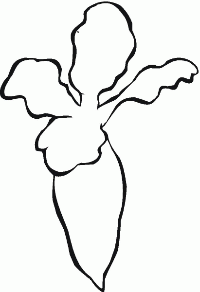 Radish coloring page image
