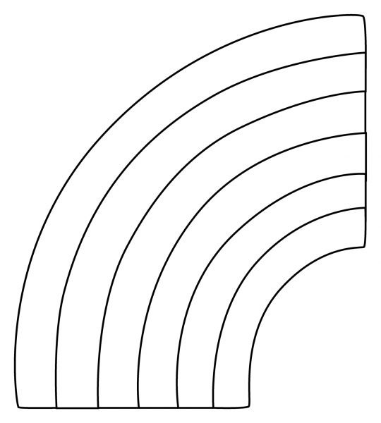 Rainbow Emoji coloring page image
