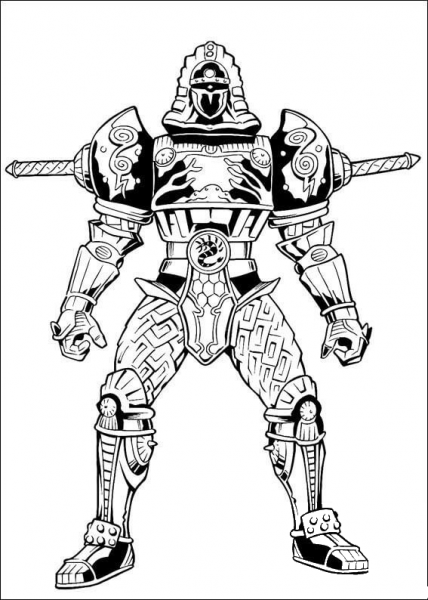Ranger’s Enemy  coloring page image
