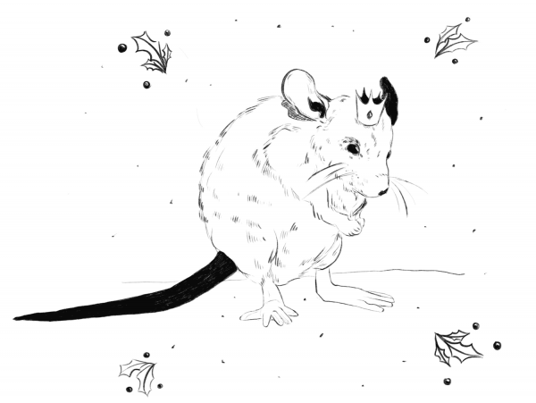 Rat King from the Nutcracker coloring page image