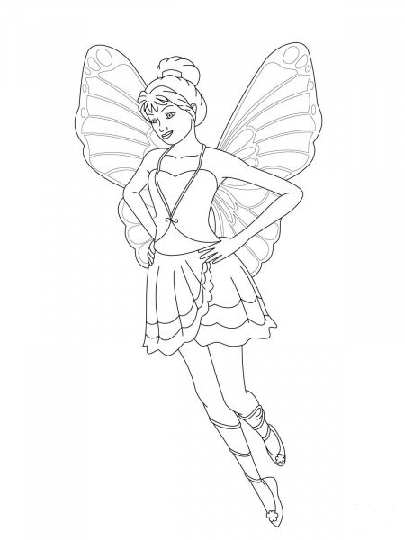 Rayna coloring page image