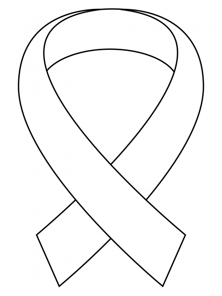 Reminder Ribbon coloring page image