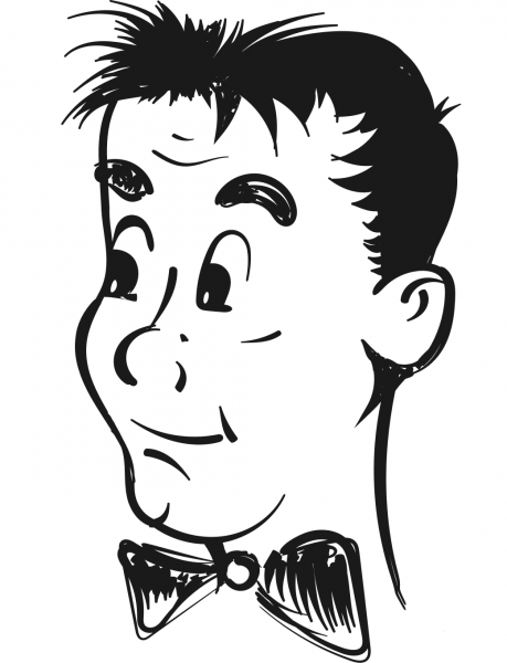 Retro Man coloring page image