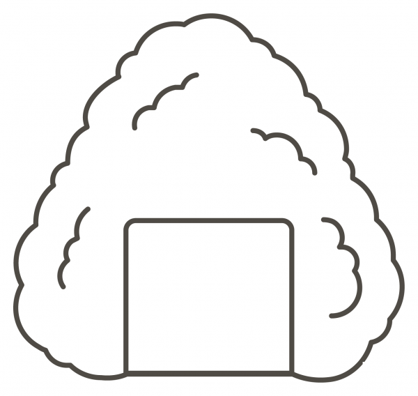 Rice Ball coloring page image