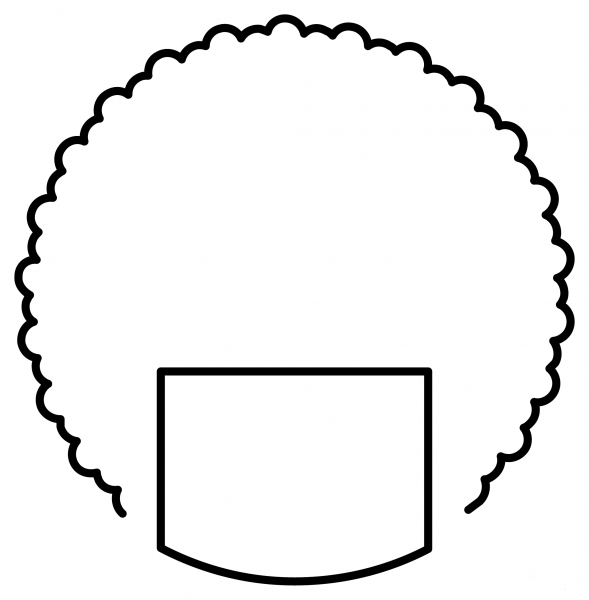 Rice Cracker Emoji coloring page image