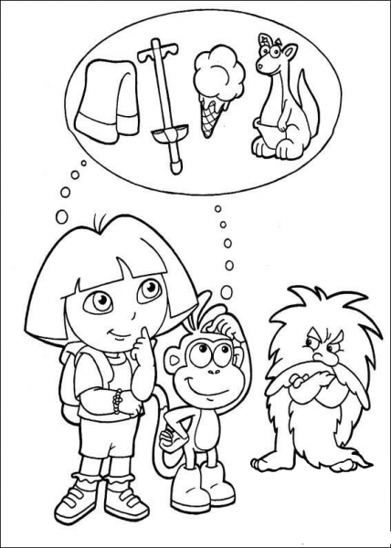 Riddle  coloring page image