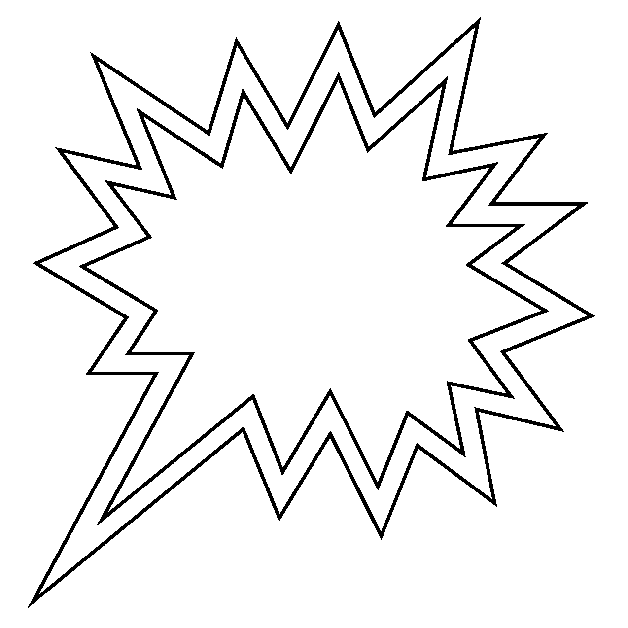 Right Anger Bubble Emoji Coloring Page - Colouringpages