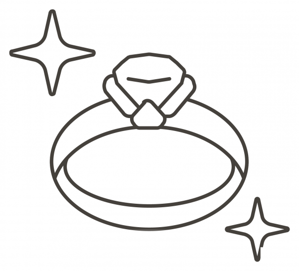 Ring coloring page image