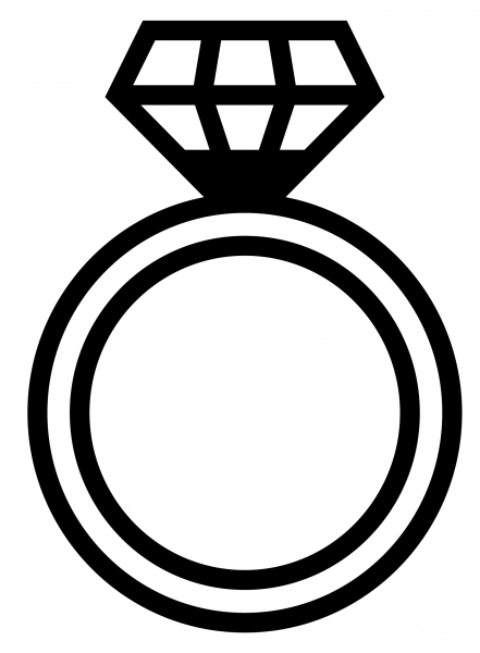 Ring Emoji coloring page image